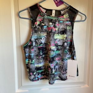 Lululemon Athletica Multicolor Abstract Tank Top